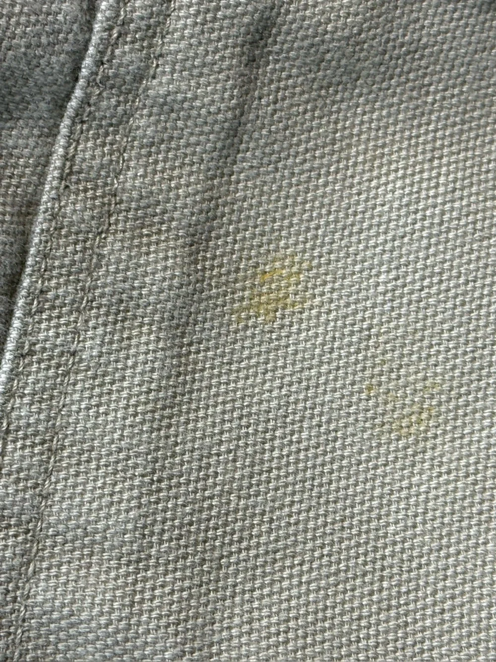Duluth Trading Work Cargo Pants Tan Heavy Canvas Utility 32x30 Fits 34x28.5